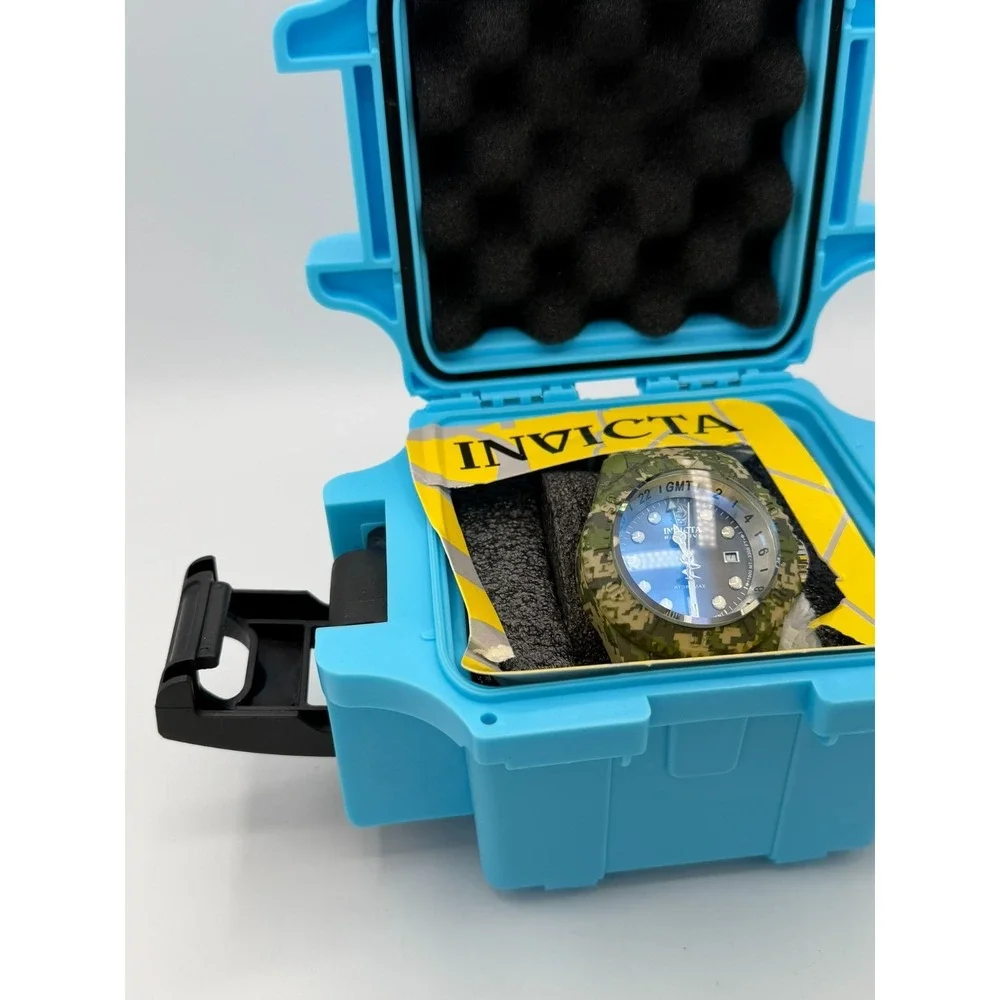 Invicta Reserve Pro Diver Hydromax 1000M Swiss Movement Watch Camo 40462 w/ Case